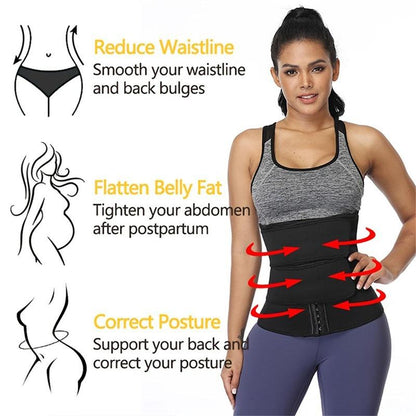 Sauna Waist Trainer Belt